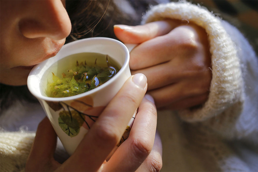 Herbal remedies and immune-boosting foods used for natural cold and flu prevention